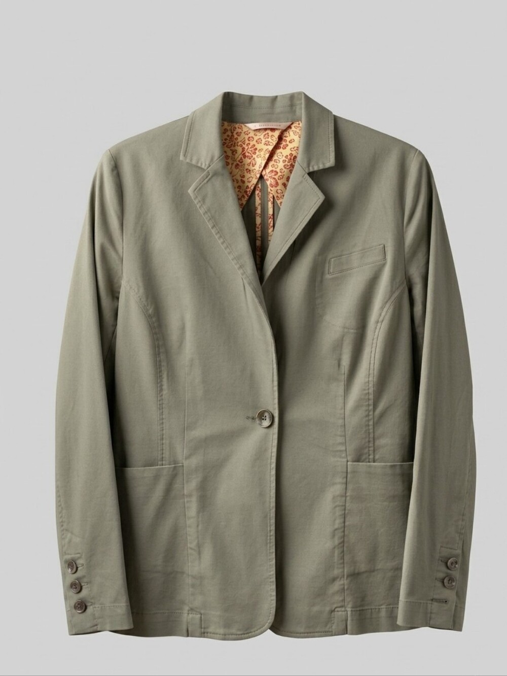 CAbi Undercover Jacket Olive Green Sz S, EUC
